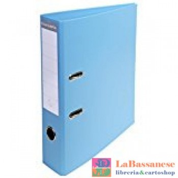 RACCOGLITORE CON LEVA A4 AZZURRO (Cod. 53702E)