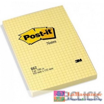 BLOCCO POST IT NOTES 102X152 PACCO DA 100PZ. (Cod. 66270209)