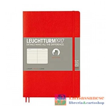 NOTEBOOK A6 RED SOFTCOVER...