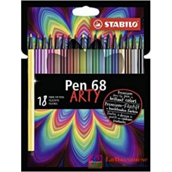 PEN 68 ARTY 18 COLORI (Cod....