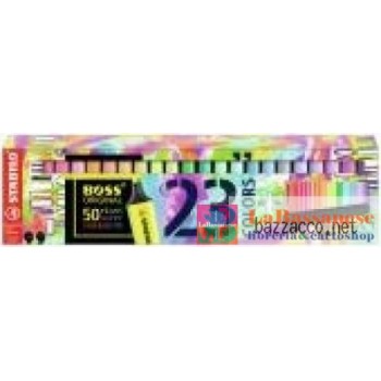 STABILO BOSS 50YEARS DESK SET 23 COLORI (Cod. 7023-01)