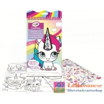 CREATIONS ALBUM UNICORN SKETCH SET - 04-1174 (Cod. 04-1174)