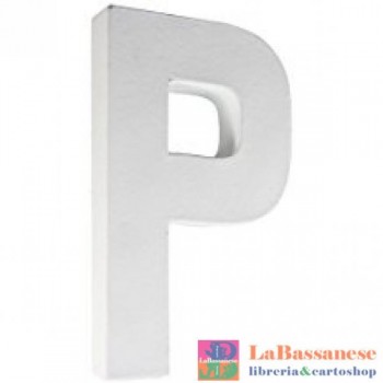 Decopatch Lettera P bianco