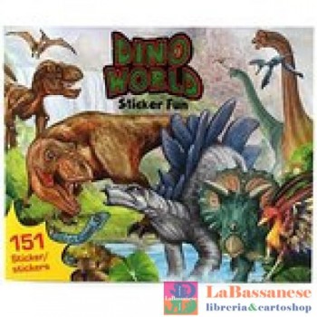 DINO WORLD STICKER FUN