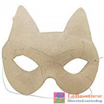 Decopatch bambini Cat Mask, 4.5 x 13 x 11 cm, colore: marrone (Cod. AC457O)