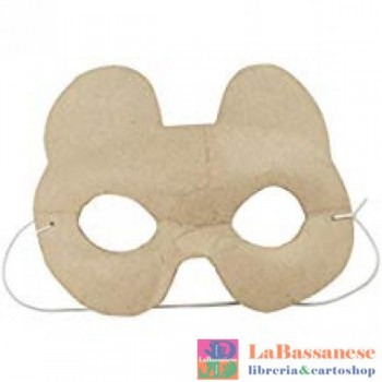 Decopatch Maschera per Bambini Orso, Marrone (Cod. AC461O)