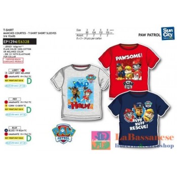 T-SHIRT PAW PATROL EP1294 - 