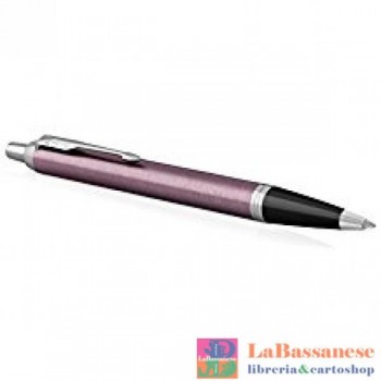 Parker 1931634 IM Light Purple Penna a Sfera con Punta Media e Ricarica di Inchi (Cod. 1931634)