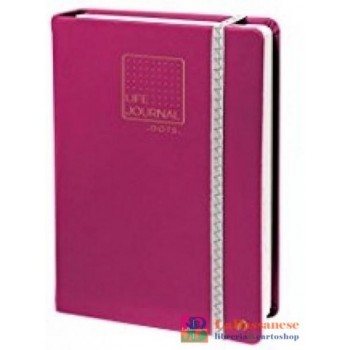 TACCUIN LIFE JURNAL DOTS PRUGNA (Cod. 237983Q)