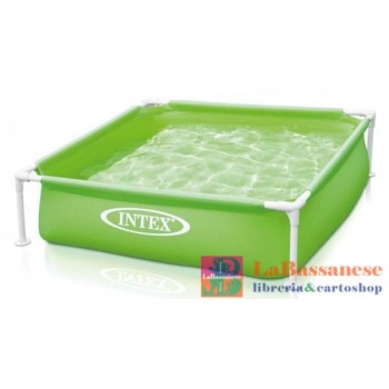 PISCINA MINI FRAME ROSA CM 122X122X30 I.3 - 57172NP