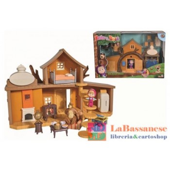 MASHA PLAYSET, LA GRANDE CASA DI ORSO, INCLUSI MASHA E ORSO ED ACCESSORI - 109301032