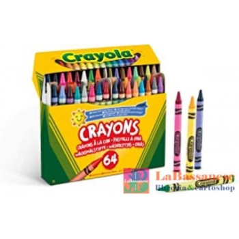 PASTELLI A CERA CRAYOLA 64...