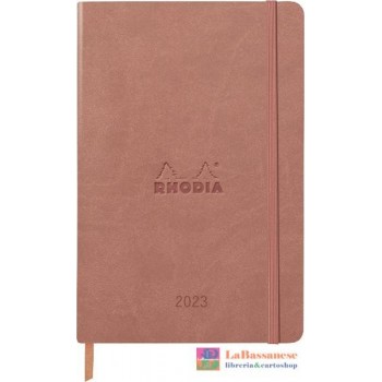 23-AGENDA RHODIA WEB 23 A5 ROSA ANTICO 160 FG 90GMORIZ. (Cod. 194125C)