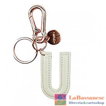 KEY RING U WHITE (Cod. INK0021)