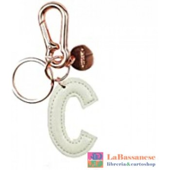 KEY RING C WHITE (Cod. INK0003)