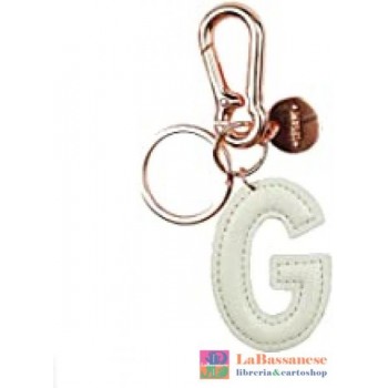 KEY RING G WHITE (Cod....