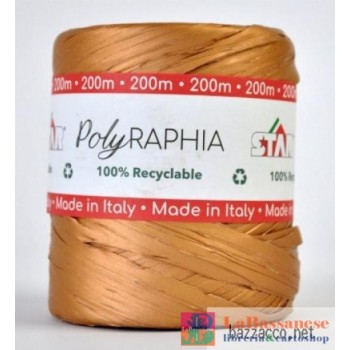 ROTOLO POLYRAPHIA MARRONE RAME (Cod. 3857)