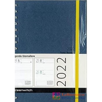 23-AGENDA NOTA BENE GREENWITCH WEEK A5 OPAL BLU (Cod. NB7A5WP7)