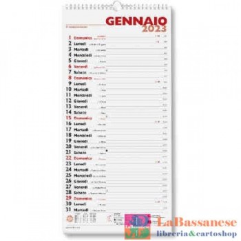 2023 - CALENDARIO OLANDESE 23X48 (Cod. CO00300B)