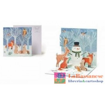 BIGLIETTO NATALE GREETING CARD POP UP (Cod. BGPOP0719)