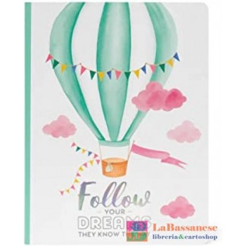 QUADERNO LARGE AIR BALLONS...