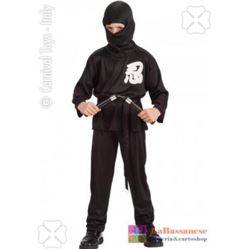 COSTUME GUERRIERO NINJA T.U. (V-VI) IN BUSTA C/GANCIO - 65828