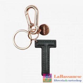 KEY RING T BLACK (Cod....