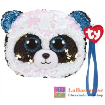 BAMBOO SEQUIN PORTAMONETE -...