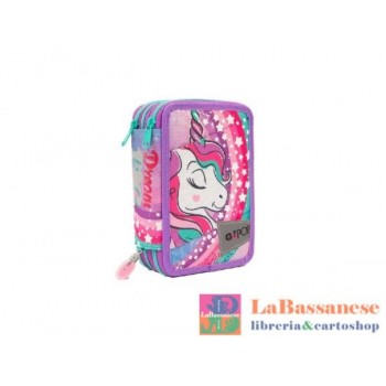 ASTUCCIO 3 ZIP GOPOP 23 AST. TRIPLO UNICORN - GG9Q5110 (Cod. GG9Q5110)