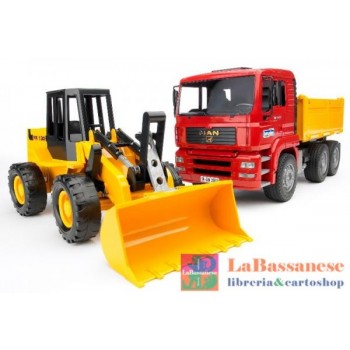 MAN TGA CAMION CON PALA...