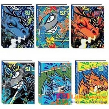 DIARIO 10 MESI SEVEN SJ GANG CARTOTECNICA ANIMALI BOY DATATO (Cod. 50C202300-000)