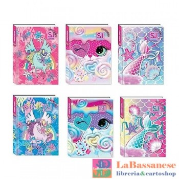 DIARIO 10 MESI SEVEN SJ GANG CARTOTECNICA ANIMALI GIRL (Cod. 50C202302-000)