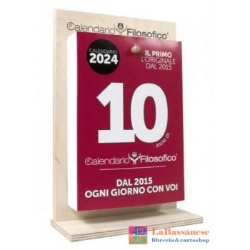 2024 - CALENDARIO FILOSOFICO RICARICA 10X14 (Cod. A6FINS)