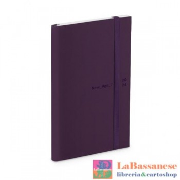 24-AGENDA NOTA BENE NEW AGE 10X15,20 VIOLA (Cod. NA72P8)