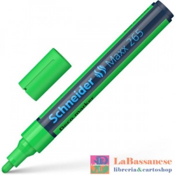 MARCATORE A GESSO LIQUIDO SCHNEIDER COLORE VERDE - TRATTO 2-3MM - 126511