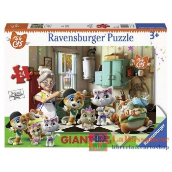 PUZZLE 24 PZ MAXI 44 GATTI B - 03004