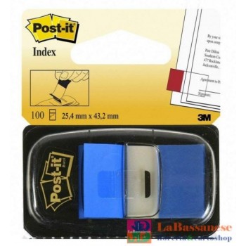 POST-IT INDEX SEGNA PAGINA COLORE BLU - 680-2 