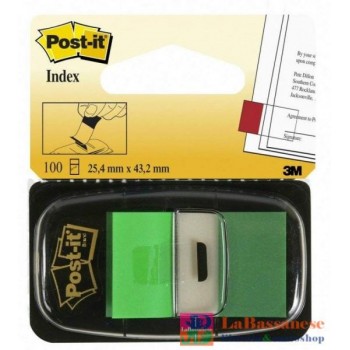 POST-IT INDEX SEGNA PAGINA COLORE VERDE - 680-3 