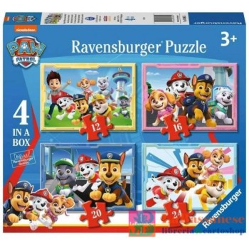 PUZZLE 4 IN A BOX PAW PATROL B - 03065