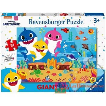 PUZZLE 24 PZ PAVIMENTO BABY SHARK - 03067