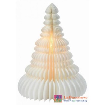 ALBERO CARTA C/LED 40 CM -...