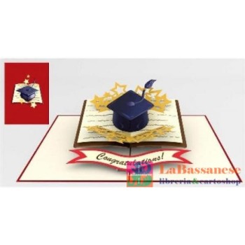 BIGLIETTO ORIGAMI LAUREA...