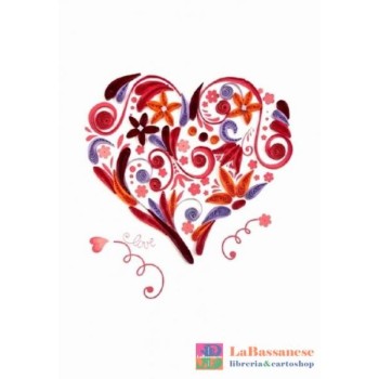 BIGLIETTO ORIGAMO FILIGRANA...