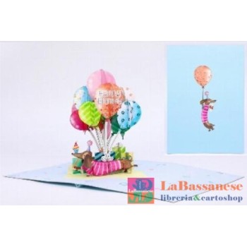 BIGLIETTO ORIGAMO HAPPY...