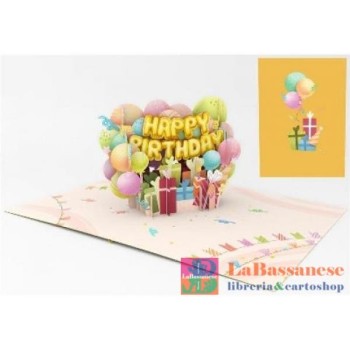 BIGLIETTO ORIGAMO POP UP HB...