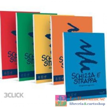 BLOCCO SCHIZZA E STRAPPA A4...