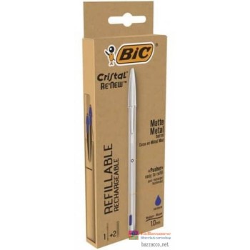 PENNA A SFERA BIC METAL BLU...