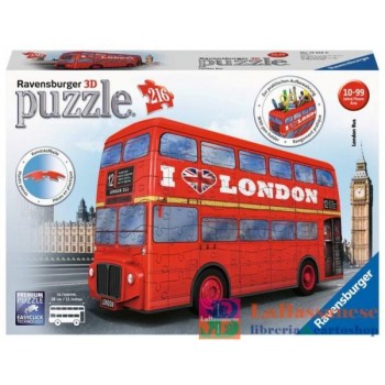 PUZZLE 3D LONDON BUS - 12534