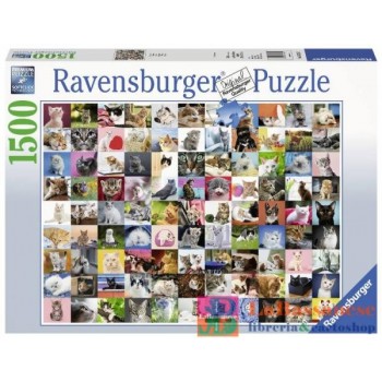 PUZZLE 1500 PZ 99 GATTI -...