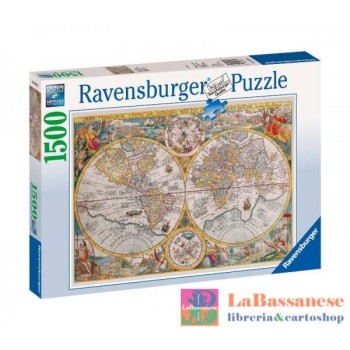 PUZZLE 1500 PZ MAPPAMONDO...